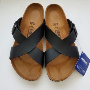 New Birkenstock Tunis Crossover Sandals 39